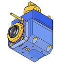 TAKISAWA TAIWAN 70x95 RADIAL DRILLING MILLING HEAD ER40 L=90 TAKISAWA LA250 LS800 NEX315